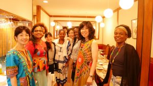 第2回アフリカ女子留学生ミーティングの参加者